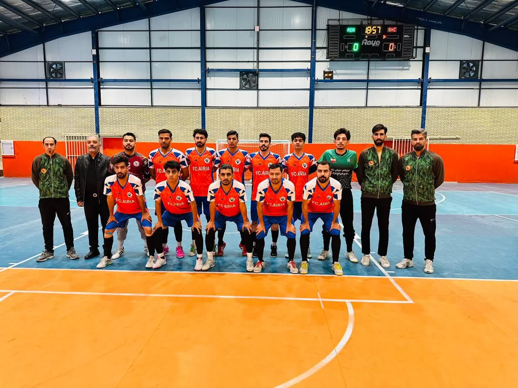 قهرمانی آیریا شوکت بیرجند در نخستین حضور؛ صعود به لیگ مناطق کشوری